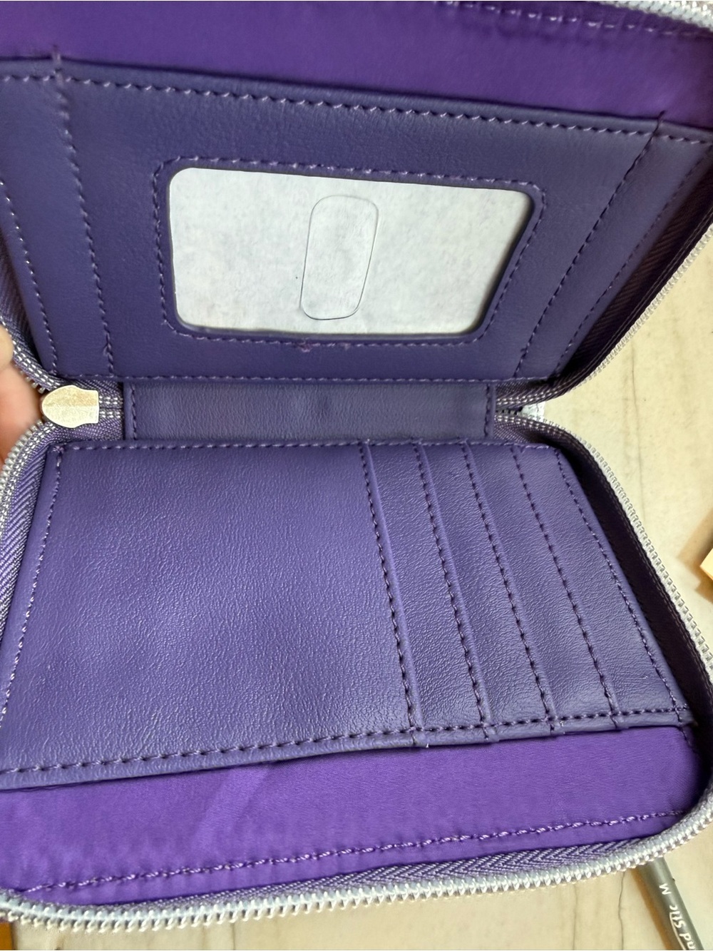 Loungefly Tangled Hardtag Zip Wallet, NWT - Picture 3 of 4